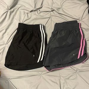 4/$15 Two pairs of Danskin shorts